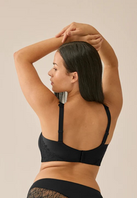 Naturana Contour Side Smoother With Lace Wirefree Bra