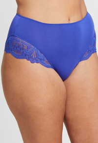Fleur't Belle Epoque High Waisted Brief-Sapphire