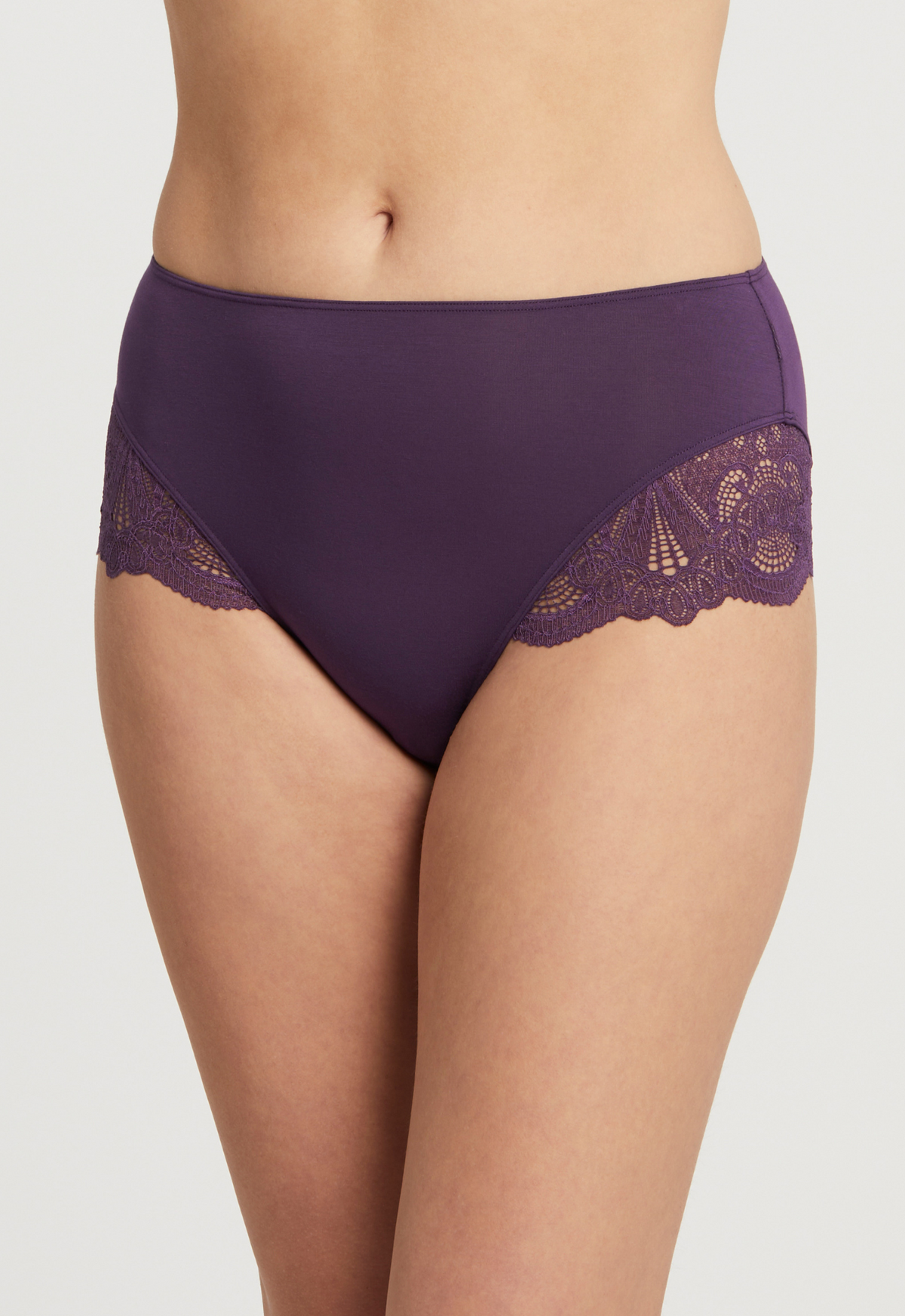 Fleur't Belle Epoque High Waisted Brief-Pinot