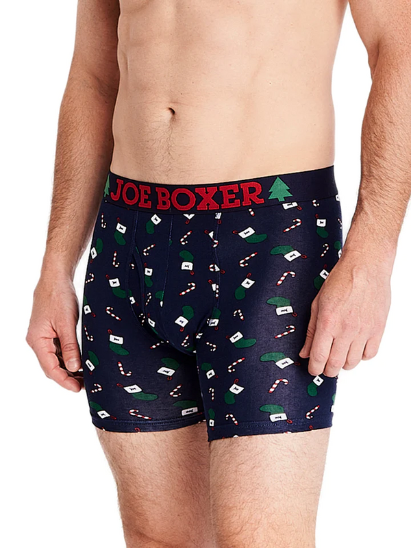 Joe Boxer Candy Cane Boxer Brief