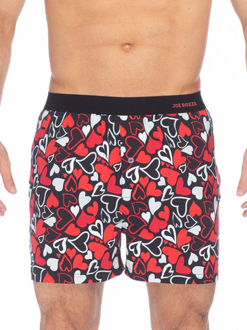 Joe Boxer Red Heart Boxer