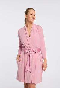 Fleur't Iconic Robe-Pink Nectar