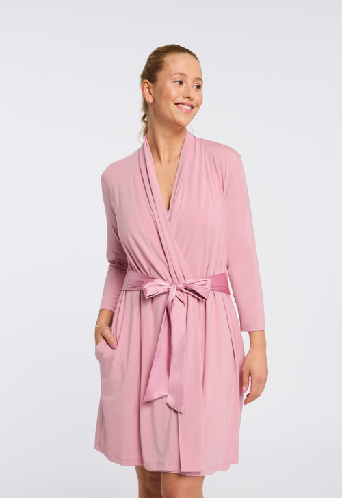 Fleur't Iconic Robe-Pink Nectar