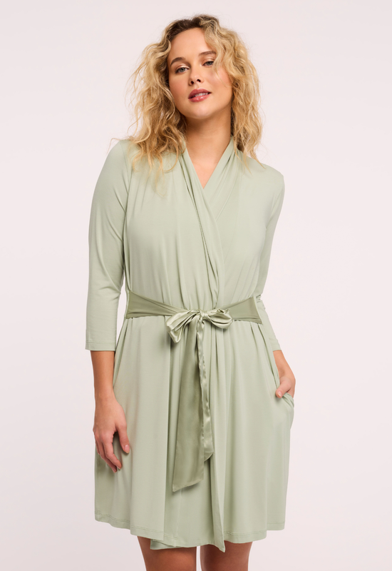 Fleur't Iconic Robe-Fern