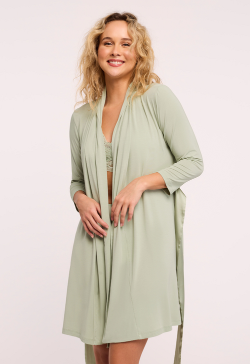 Fleur't Iconic Robe-Fern