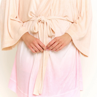 Honeydew Take A Break Robe in Sunset Dip-Dye