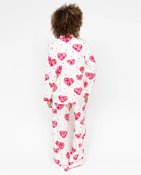 CyberJammies Aria Heart Jersey PJ Set