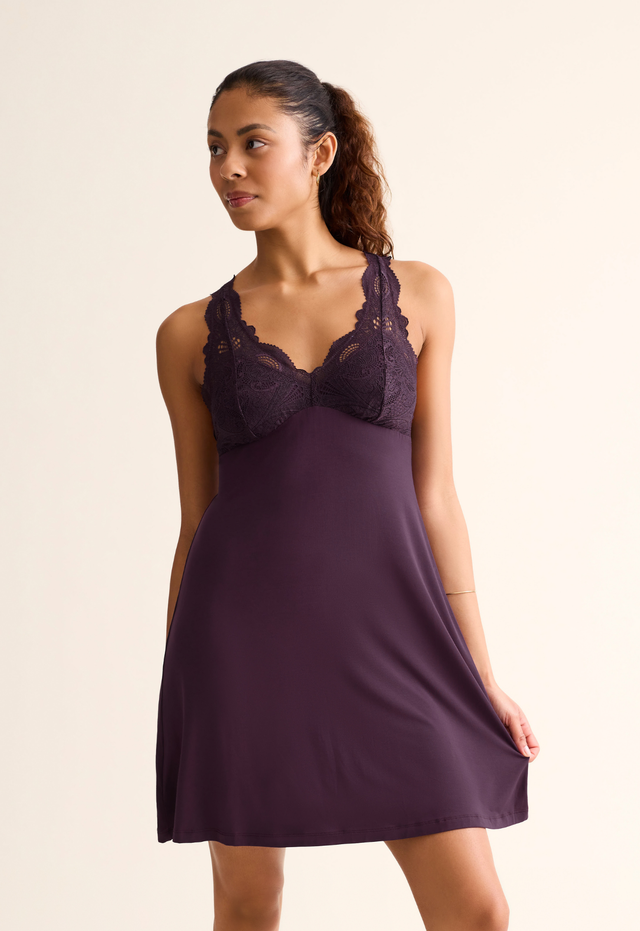Fleur't Belle Epoque T-Back Chemise-Vino