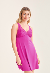 Fleur't Belle Epoque T-Back Chemise-Passion Fruit