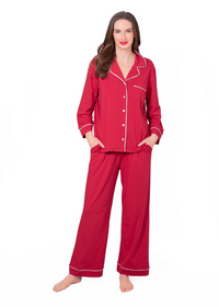 LatteLove Jester Red PJ Set