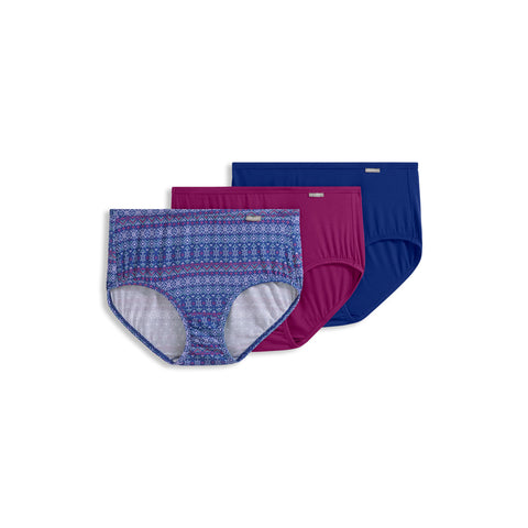 New 3 Pk Jockey Elance Supersoft Micromodal Bikinis Underwear