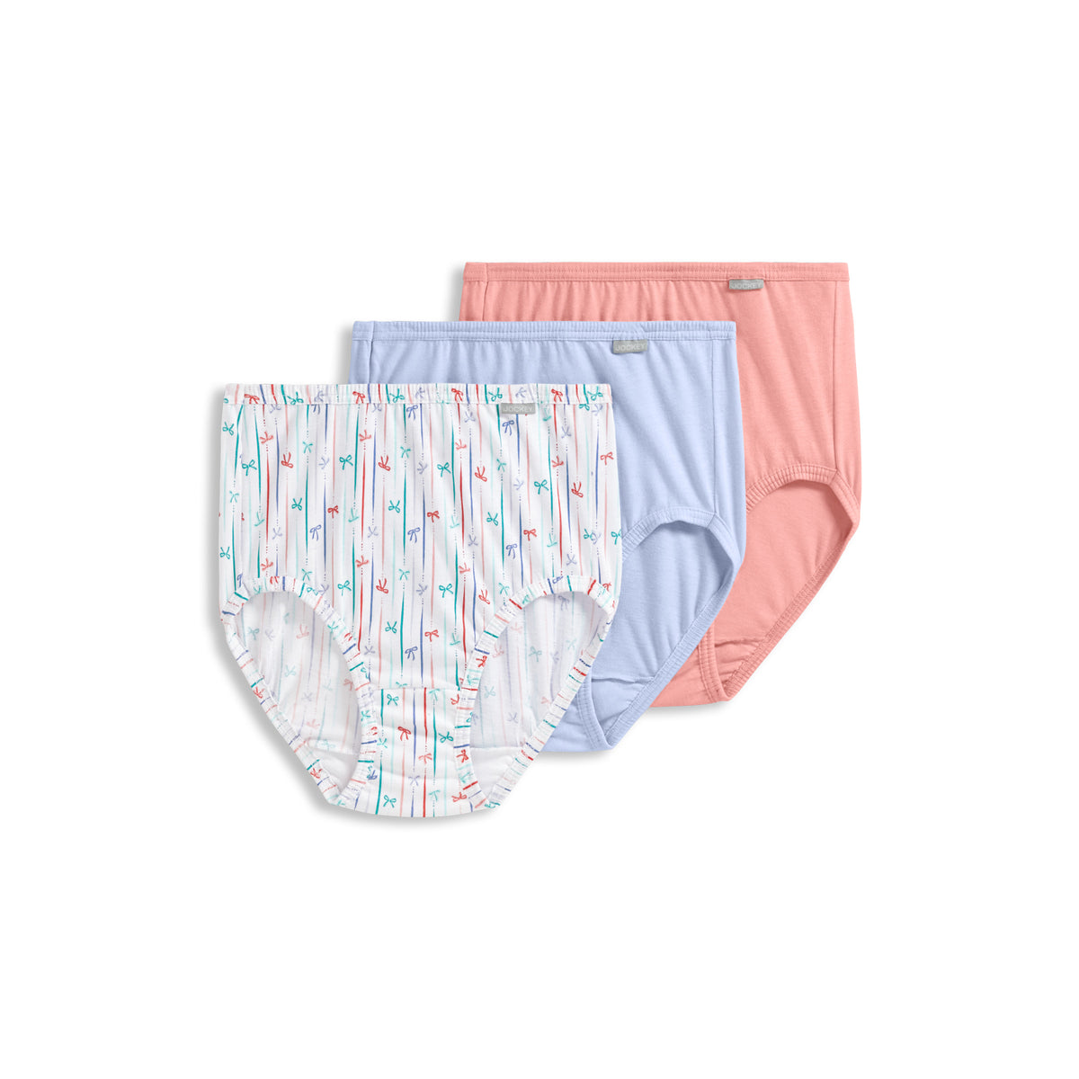 Jockey Elance Cotton Comfort Brief-3 Pk