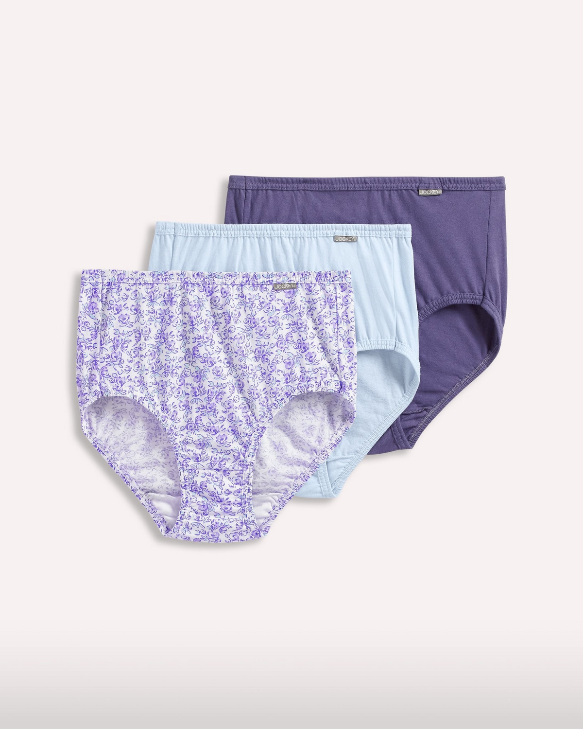 Jockey Elance Cotton Comfort Brief-3 Pk