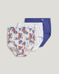 Jockey Elance Cotton Comfort Brief-3 Pk