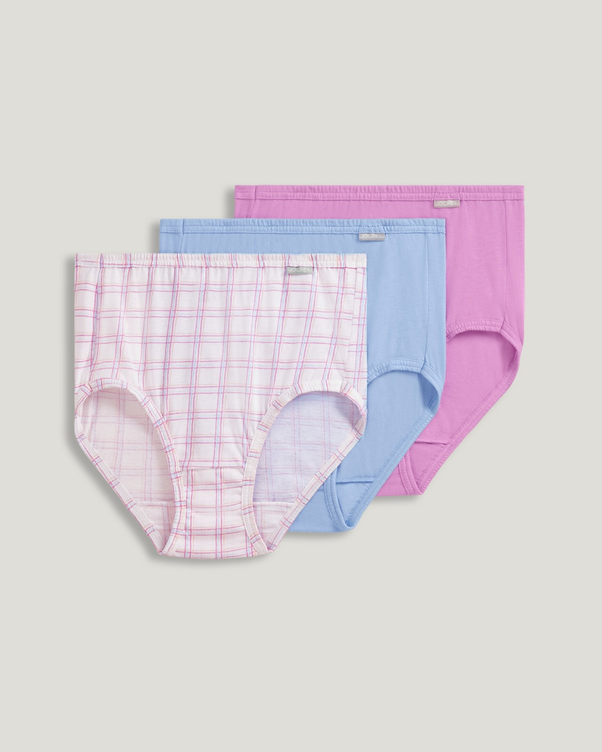 Jockey Elance Cotton Comfort Brief-3 Pk