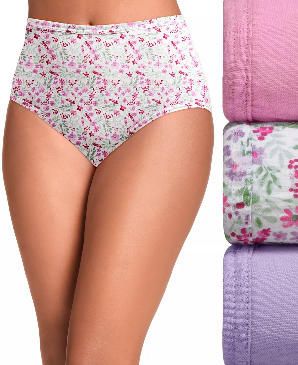 Jockey Elance Cotton Comfort Brief-3 Pk