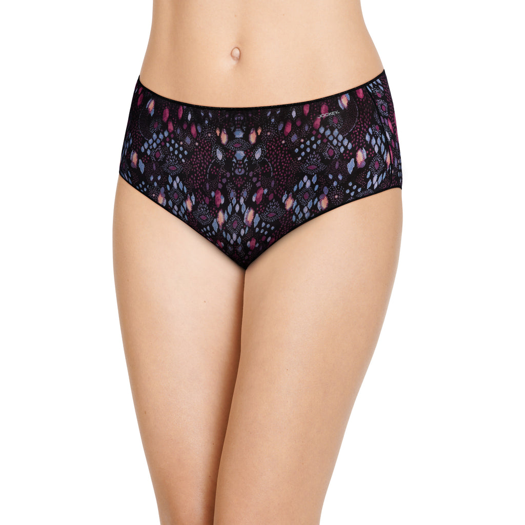 Jockey Women's No Panty Line Promise Tactel Hip Brief Panty 1372, Imperial  Plum, 7 at  Women's Clothing store