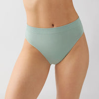 Wacoal B-Smooth Hi Cut Panty-Iceberg Green