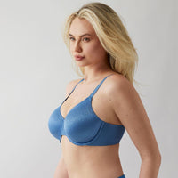 Wacoal Back Appeal Underwire Bra-Blue Horizon