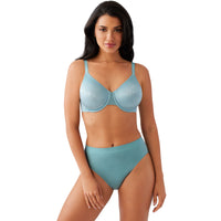 Wacoal Back Appeal Underwire Bra-Stone Blue
