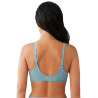Wacoal Back Appeal Underwire Bra-Stone Blue