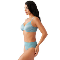 Wacoal Back Appeal Underwire Bra-Stone Blue