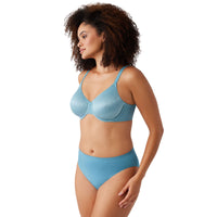 Wacoal Back Appeal Underwire Bra-Adriatic Blue