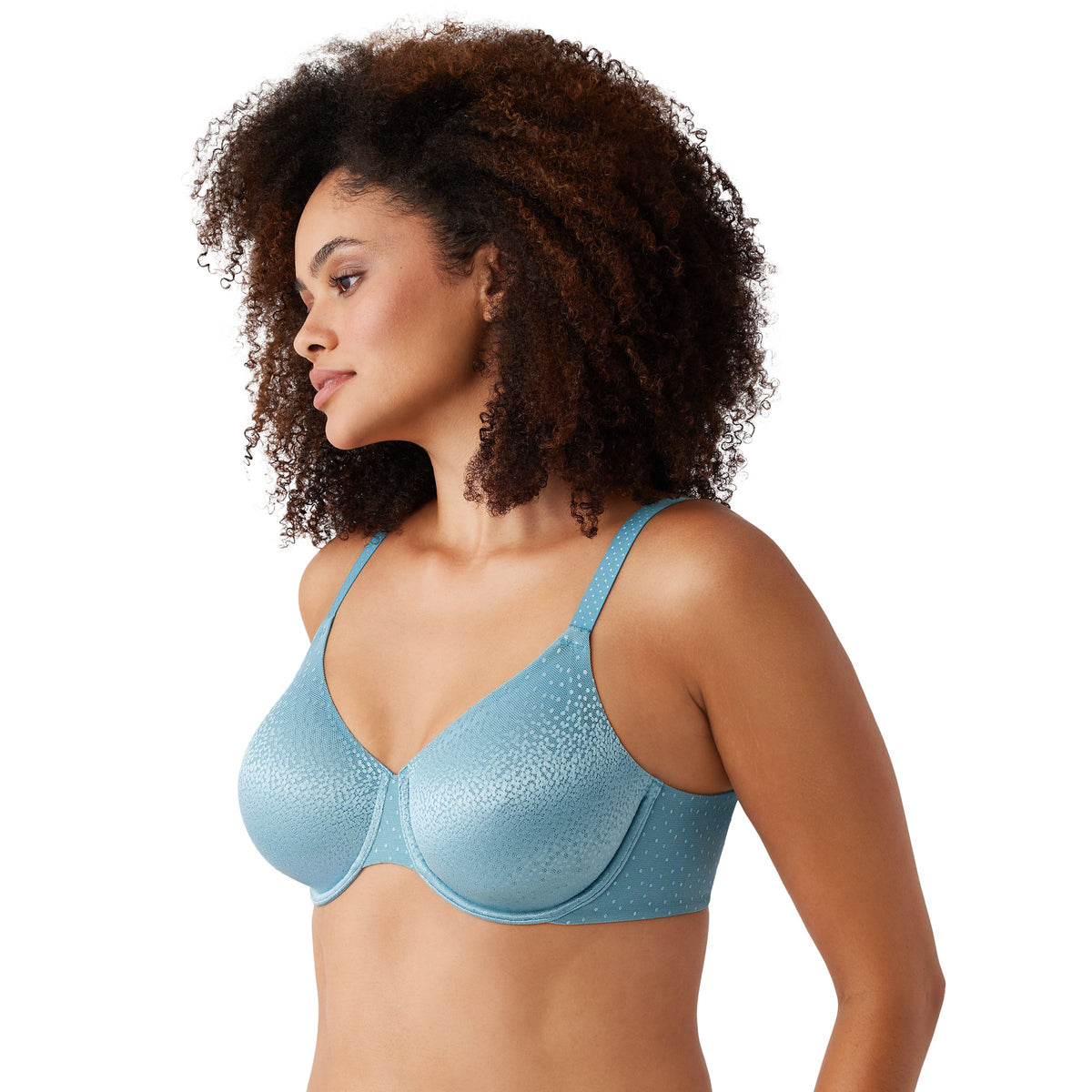 Wacoal Back Appeal Underwire Bra-Adriatic Blue