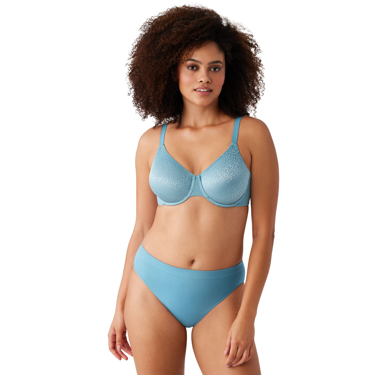 Wacoal Back Appeal Underwire Bra-Adriatic Blue