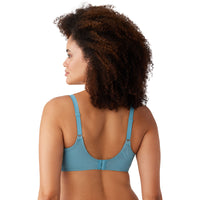 Wacoal Back Appeal Underwire Bra-Adriatic Blue