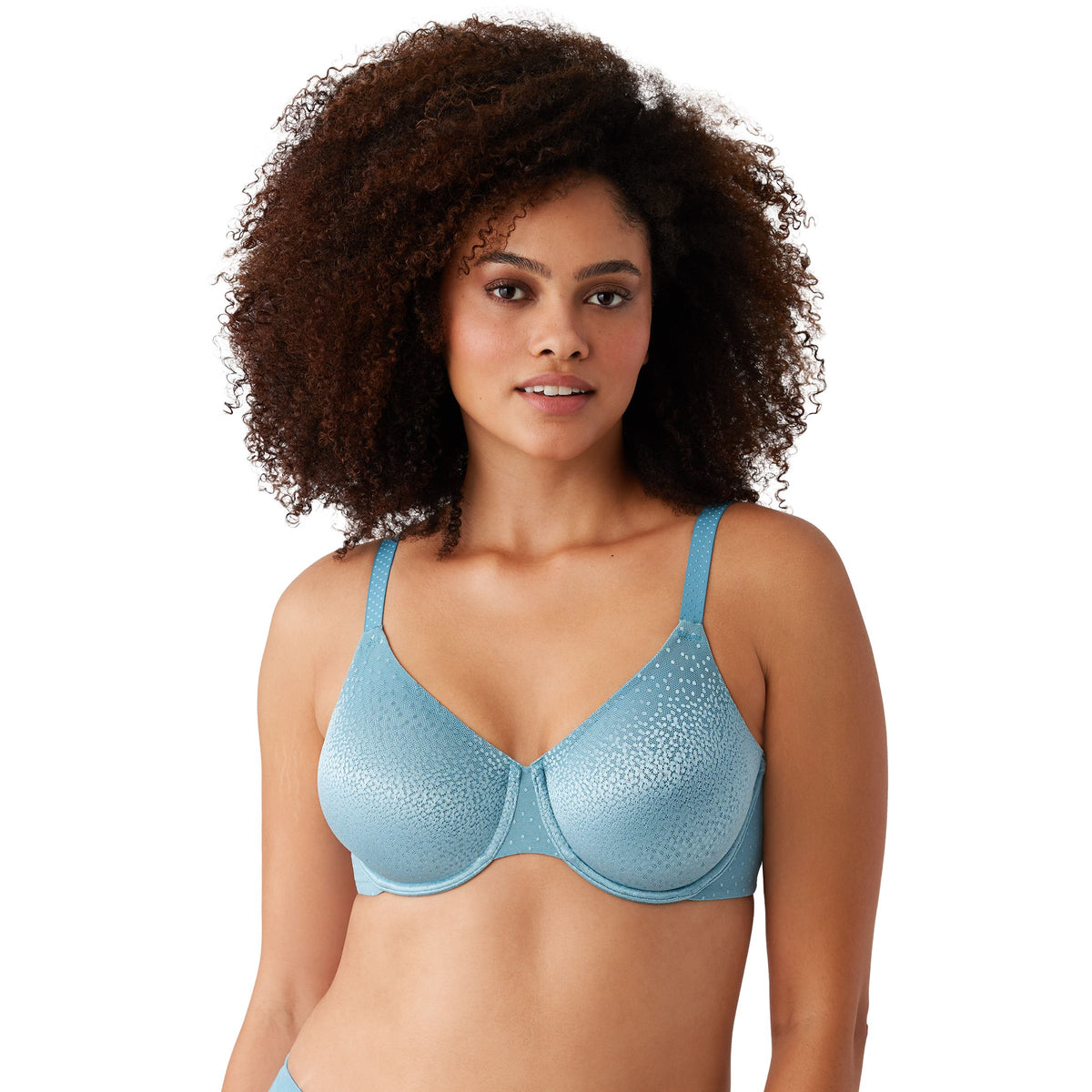Wacoal Back Appeal Underwire Bra-Adriatic Blue