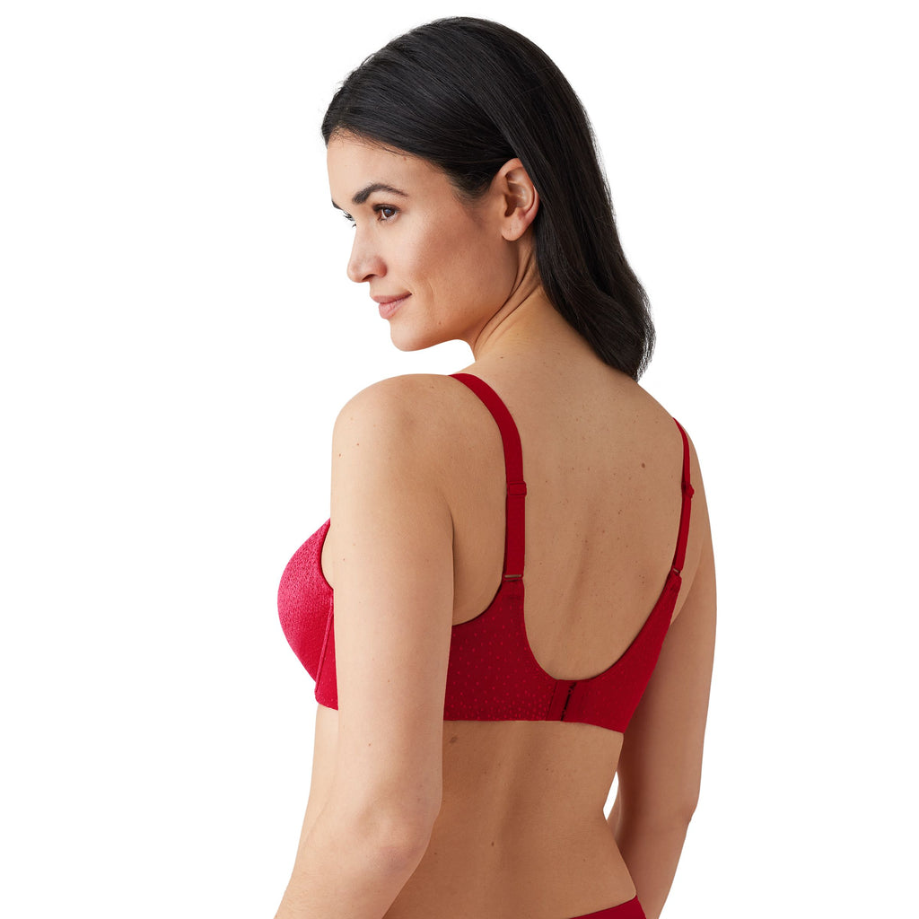 Wacoal Back Appeal Underwire Bra-Barbados Cherry – Indulge Boutique