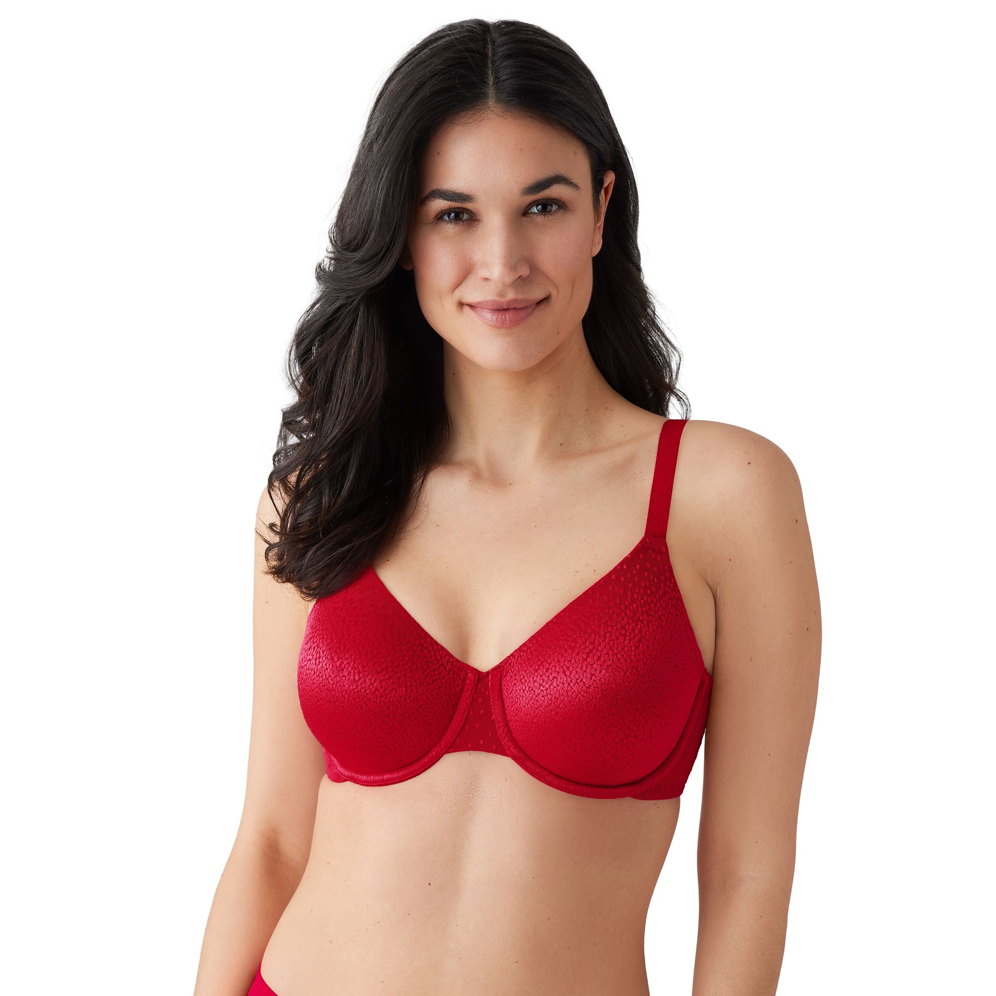 Wacoal Back Appeal Underwire Bra-Barbados Cherry – Indulge Boutique