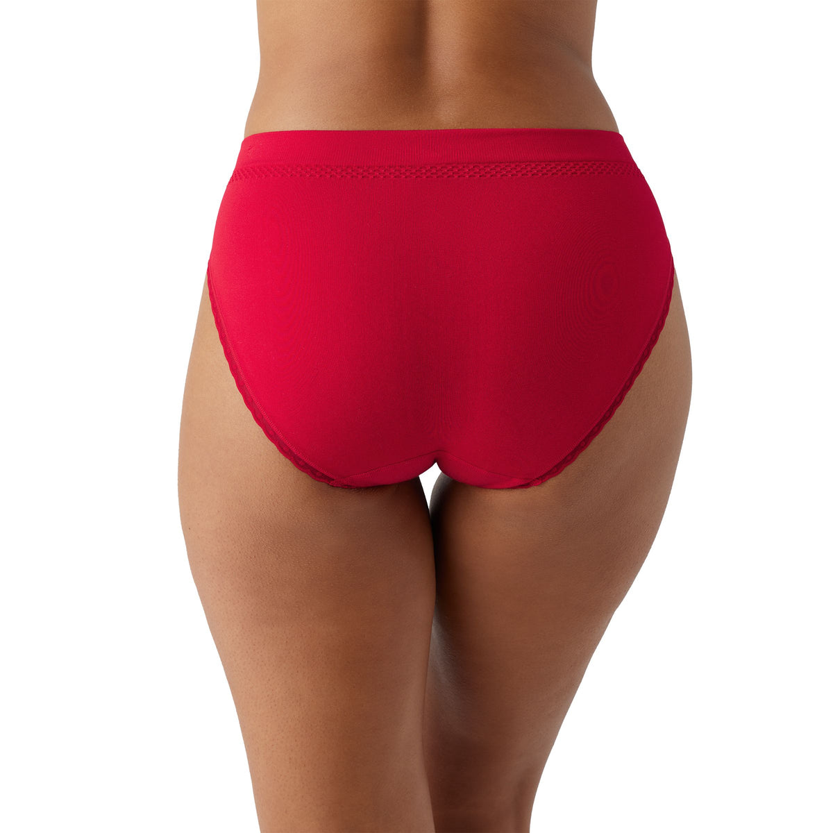 Wacoal B-Smooth Pretty Hi-Cut-Barbados Cherry