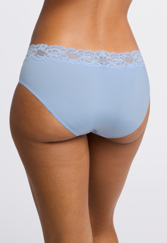 Montelle Microfiber and Lace Hipster-Beach House