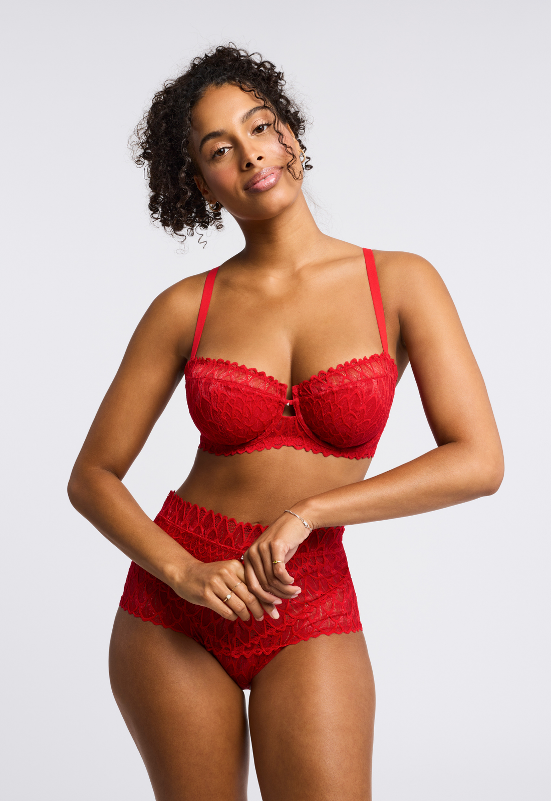 Montelle Lacy Keyhole Balconnet Bra