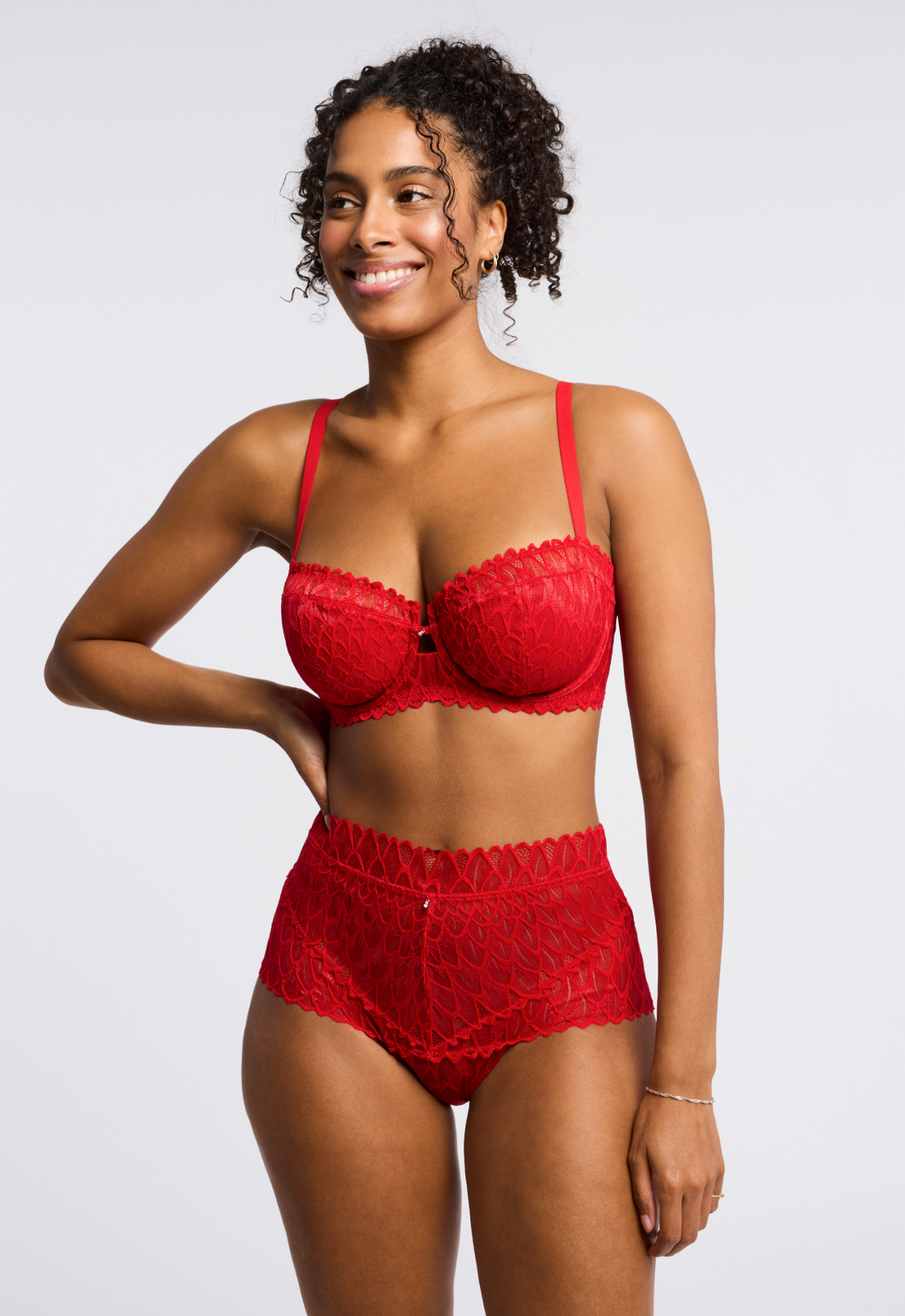 Montelle Lacy High Waist Brief