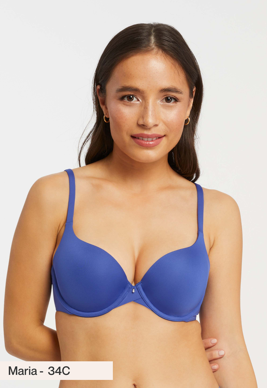 Montelle Pure T-Shirt Bra-Sapphire