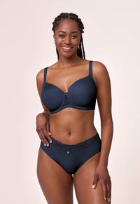 Montelle Pure Plus Contour Bra-Cambridge Blue