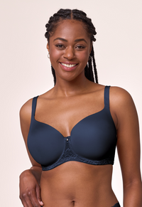 Montelle Pure Plus Contour Bra-Cambridge Blue