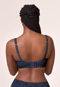 Montelle Pure Plus Contour Bra-Cambridge Blue