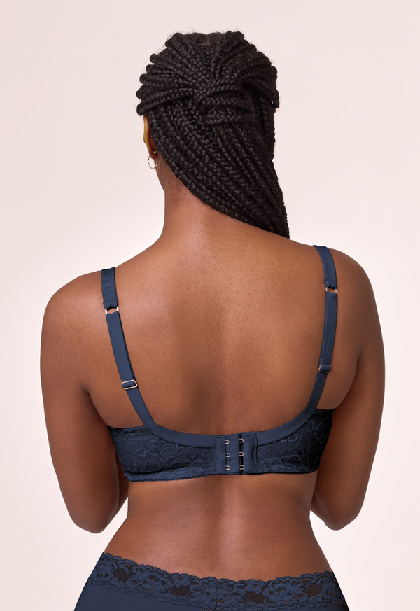 Montelle Pure Plus Contour Bra-Cambridge Blue