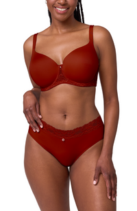 Montelle Pure Plus Contour Bra-Chili