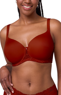 Montelle Pure Plus Contour Bra-Chili