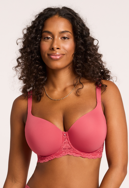 Montelle Pure Plus Contour Bra-Spiced Coral