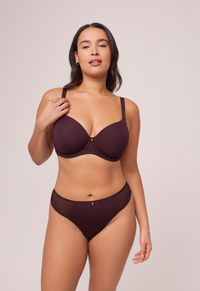 Montelle Pure Plus Contour Bra-Fudge