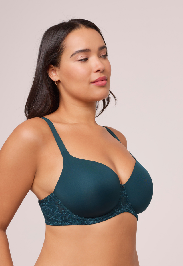 Montelle Pure Plus Contour Bra-Deep Spruce