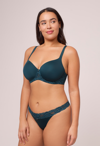 Montelle Pure Plus Contour Bra-Deep Spruce