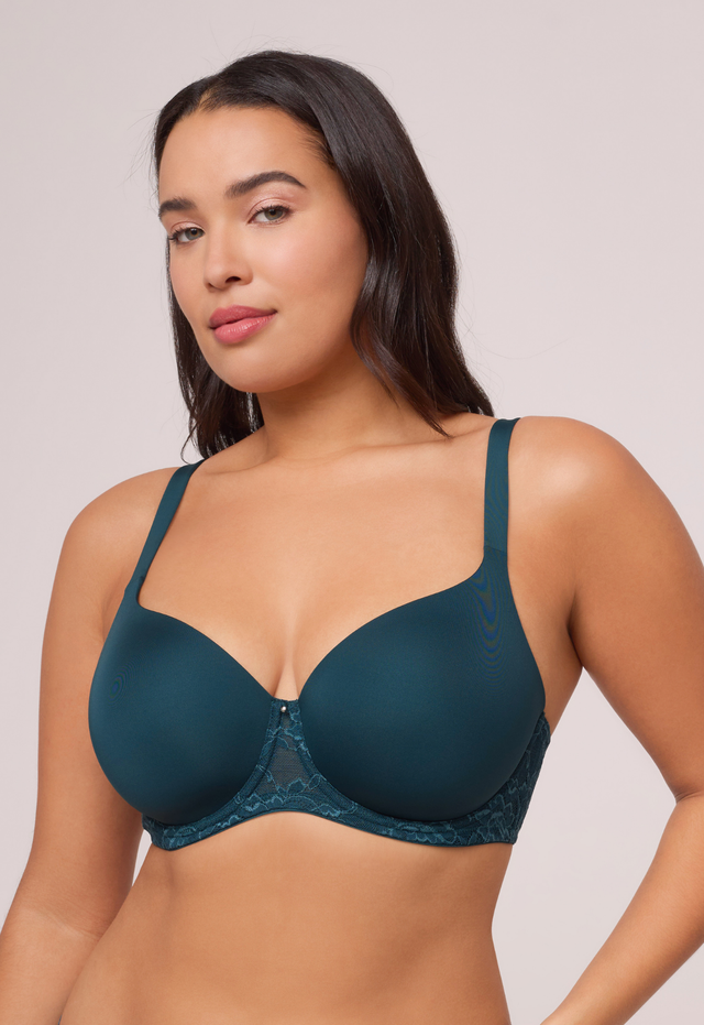 Montelle Pure Plus Contour Bra-Deep Spruce
