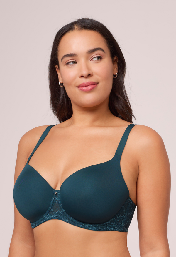 Montelle Pure Plus Contour Bra-Deep Spruce